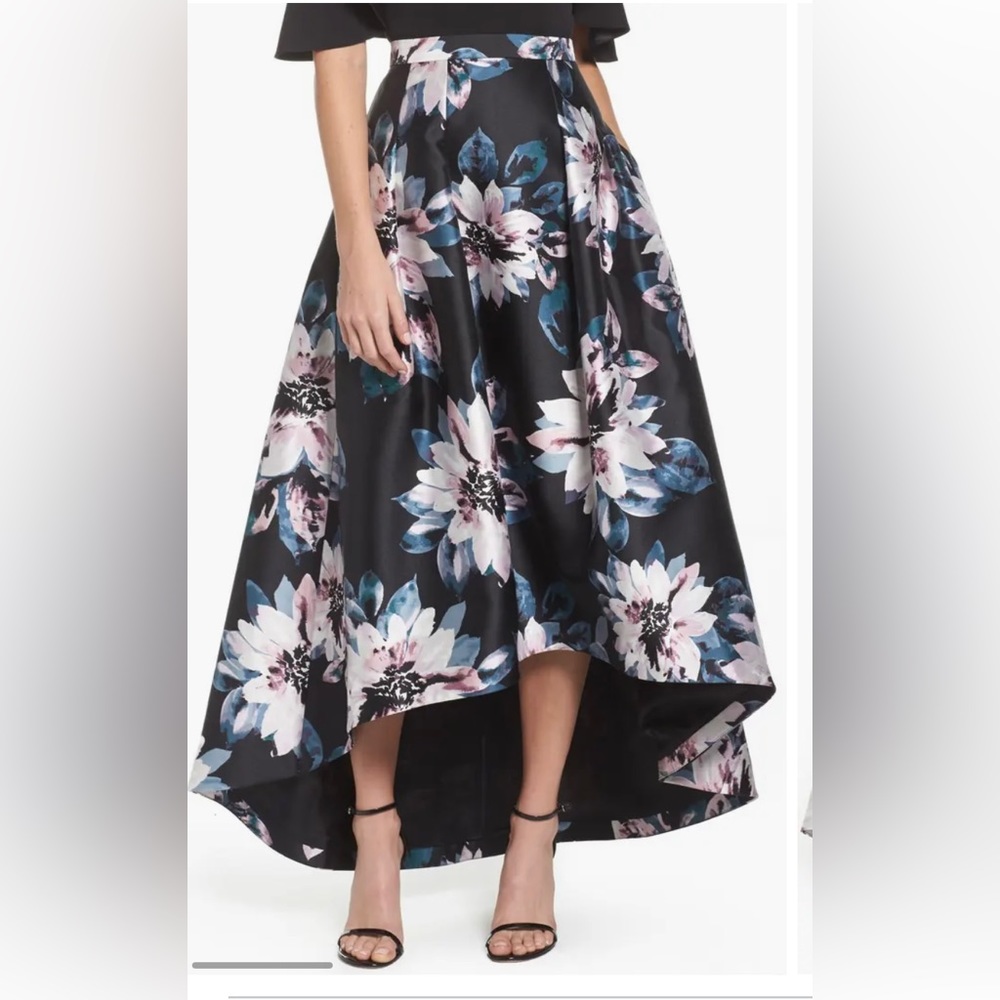 Floral High/Low Skirt ELIZA J Size14 worn once formal wear